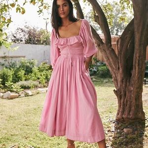 Free People Oasis Midi Dress